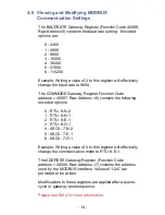 Preview for 14 page of BZ-TECH Serial MODBUS Gateway User Manual