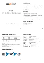 Предварительный просмотр 1 страницы BZB Gear BG-3GSH Quick Installation Manual