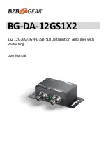 Предварительный просмотр 1 страницы BZB Gear BG-DA-12GS1X2 User Manual