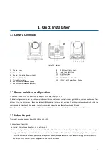 Preview for 5 page of BZB Gear BG-LVPTZ-10XHSP User Manual