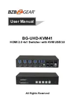 Предварительный просмотр 1 страницы BZB Gear BG-UHD-KVM41 User Manual