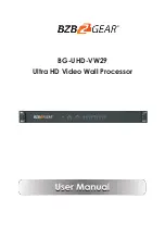 BZB Gear BG-UHD-VW29 User Manual preview