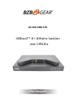 Предварительный просмотр 1 страницы BZB Gear BZ-UHD-88M-ARC User Manual