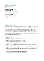 Preview for 2 page of BZB Gear HDS-B41PA100 User Manual