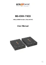 BZBGEAR BG-EXH-70C3 User Manual preview