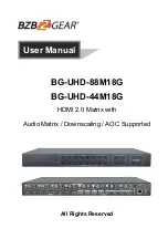 BZBGEAR BG-UHD-44M18G User Manual preview