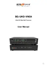 BZBGEAR BG-UHD-VW24 User Manual preview