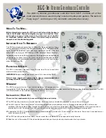 C.A.P. XGC-1e Specification Sheet preview