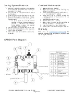 Preview for 2 page of C-Aire CAMD1 Owner'S Manual