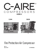 Preview for 1 page of C-Aire S244 Manual