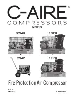 Preview for 1 page of C-Aire S244B Manual