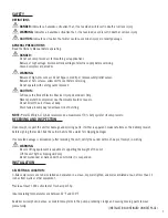 Preview for 3 page of C-Aire S260R-LD1-115P Owner'S Manual
