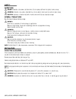 Предварительный просмотр 4 страницы C-Aire S33 Owner'S Manual