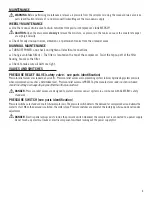 Предварительный просмотр 10 страницы C-Aire S33 Owner'S Manual