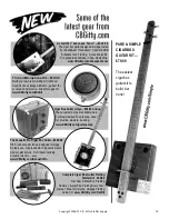 Preview for 15 page of C. B. Gitty Crafter Supply GittyKits Gittylele Ukulele Kit Assembly Instructions & How-To Manual