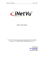 Preview for 1 page of C-COM Satellite iNetVu Service Manual