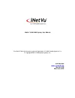 C-Com iNetVu 1.0 Flyaway User Manual preview
