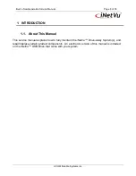 Preview for 8 page of C-Com iNetVu 1201A Service Manual