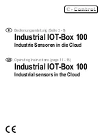 C-Control IOT-Box 100 Operating Instructions Manual предпросмотр