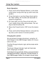 Preview for 4 page of C. Crane CC LANTERN DYNAMO Instruction Manual