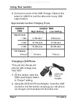 Preview for 6 page of C. Crane CC LANTERN DYNAMO Instruction Manual