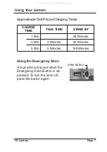 Preview for 7 page of C. Crane CC LANTERN DYNAMO Instruction Manual