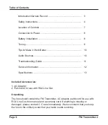 Preview for 5 page of C. Crane FM Transmitter 2 Operating Instructions Manual