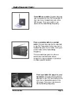 Preview for 5 page of C. Crane Satellite Radio Operating Instructions Manual