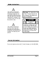 Preview for 15 page of C. Crane Satellite Radio Operating Instructions Manual