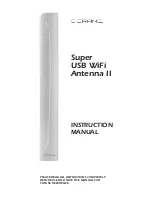 Preview for 1 page of C. Crane Super USB WiFi Antenna II Instruction Manual