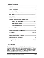 Preview for 3 page of C. Crane Twin Coil Ferrite Operating Instructions Manual