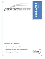 Предварительный просмотр 37 страницы C-Dax Pasture Meter Assembly And Operation Manual