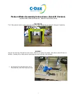 C-Dax pasture meter+ Assembly Instructions preview