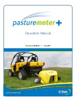 C-Dax pasture meter+ Operation Manual preview