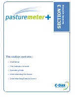 Preview for 13 page of C-Dax pasture meter+ Operation Manual