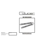 C-ducer B1000 Instructions preview