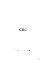 Preview for 28 page of C.E.C. CD5 Owner'S Manual