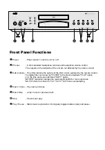 Preview for 4 page of C.E.C. CD5300 Owner'S Manual