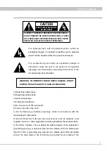 Preview for 3 page of C.E.C. TL3N Owner'S Manual