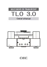 Preview for 1 page of C.E.C. TLO 3.0 Owner'S Manual