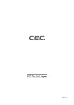 Предварительный просмотр 20 страницы C.E.C. TUBE53 Owner'S Manual