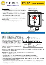 Preview for 3 page of C.E.DI.T. EFI.06 Product Manual