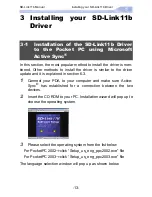 Preview for 13 page of C-guys SD-Link11b User Manual