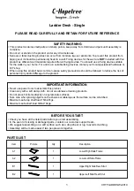 Preview for 1 page of C-Hopetree CHTFLADDESW Quick Start Manual