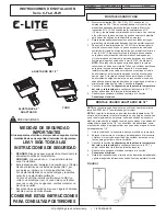 Preview for 3 page of C-LITE C-FL-A-FLW Series Installation Instructions Manual