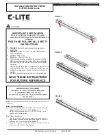 C-LITE C-STRIP-B-LIN Series Installation Instructions Manual preview