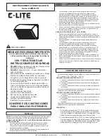 Предварительный просмотр 3 страницы C-LITE C-WP-D-TR Series Installation Instructions Manual