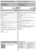 Предварительный просмотр 1 страницы C-LOGIC 290 Instruction Manual