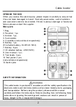 Preview for 2 page of C-LOGIC 301000061 Instruction Manual