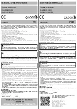 Preview for 2 page of C-LOGIC 3400 Instruction Manual